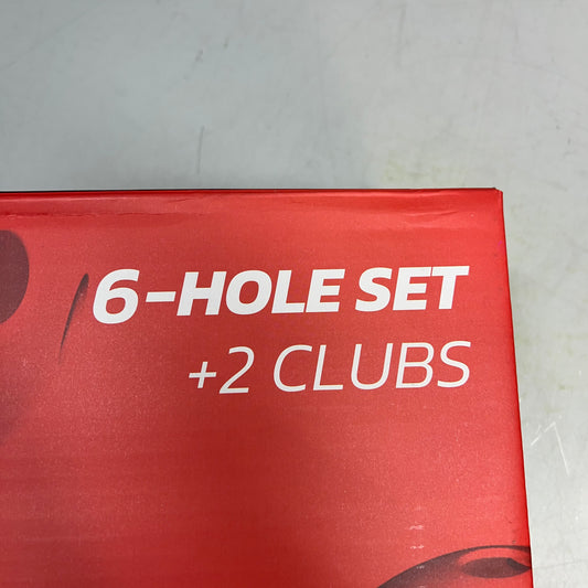 BUCKETGOLF Ultimate Backyard Golf Game Set 6 Hole 2 Club Bundle 2332