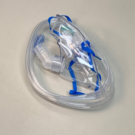 Z@ MEDLINE Disposable Nebulizer With Mask (5-Pack) Adult Aerosol Mask and Tubing