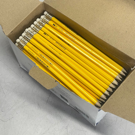 ZA@ STAEDTLER (144 PACK) Woodcased Pre-sharpened Pencils 2MM Yellow #2HB