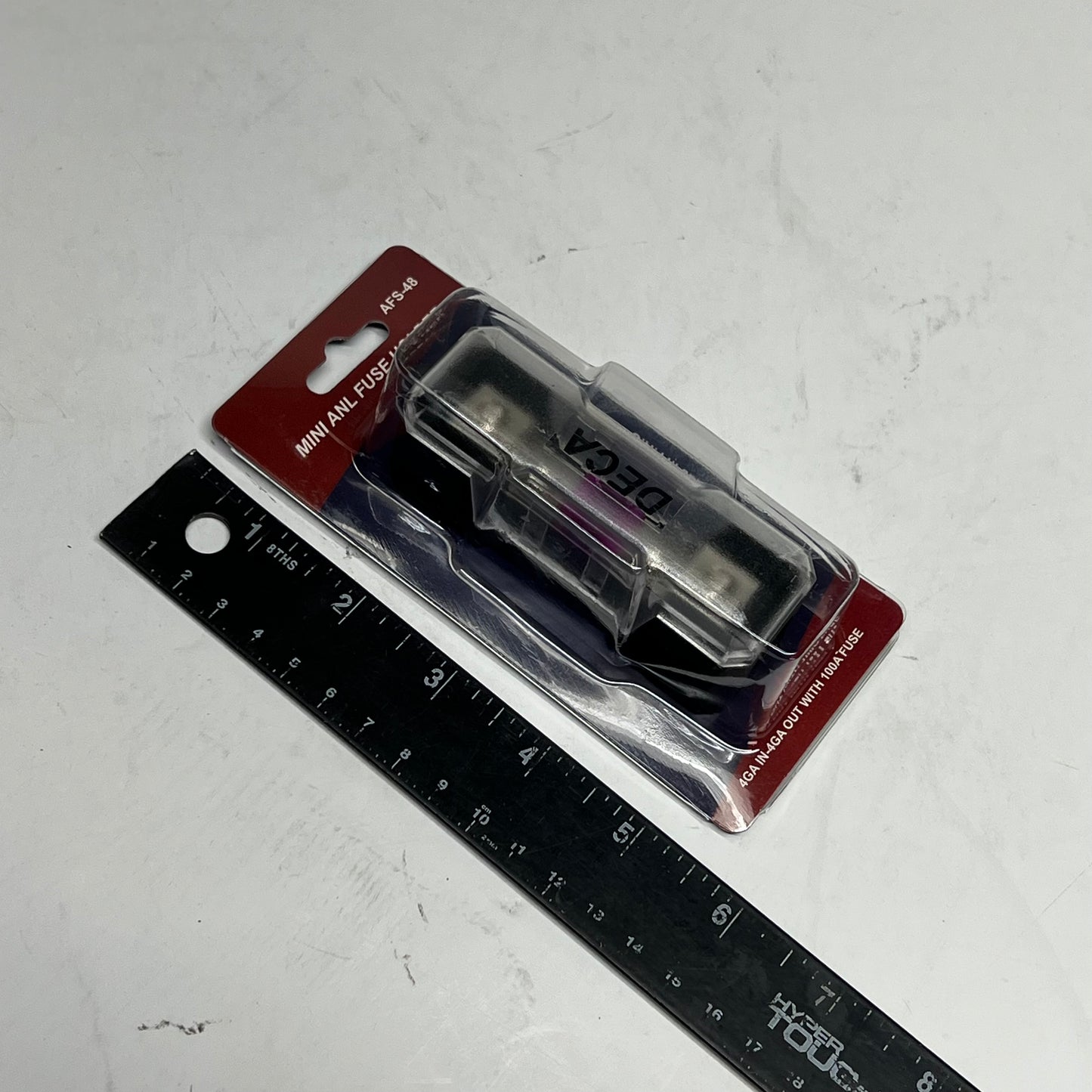 DECA (2 PACK) Mini Anl Fuse Holder In-fuse 4GA In & Out AFS-48