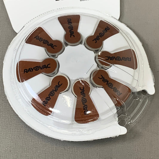 ENERGIZER (2 PACK, 8 BATTERIES EACH) Rayovac Hearing Aid Batteries Sz 312 312-8