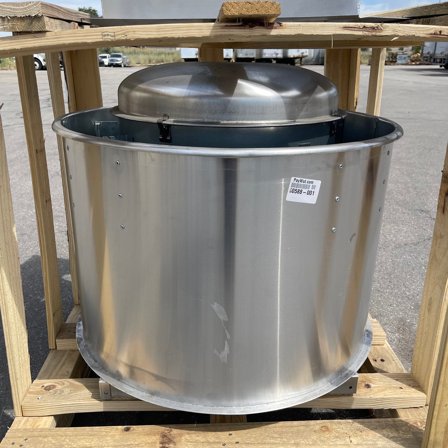 Z@ NAKS Centrifugal Upblast Exhaust Fan, 28B Belt Driven 20260408 (New)