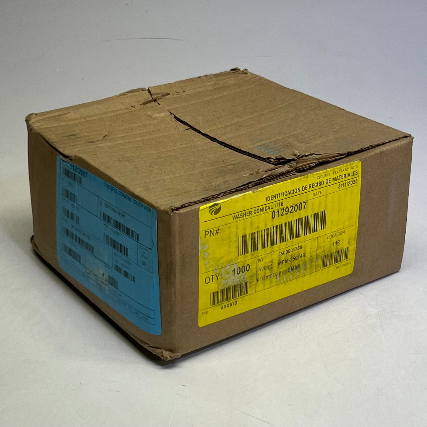 HORIZON GLOBAL (1000 Units) Stainlees Steel Button Head Socket Cap Screw Sz 7/16 01292007