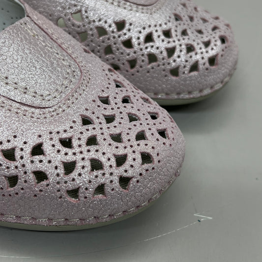 PROPET Cabrini Full Grain Leather Arch Support Women Sz 6.5 XX(4E) Blush WCX064L