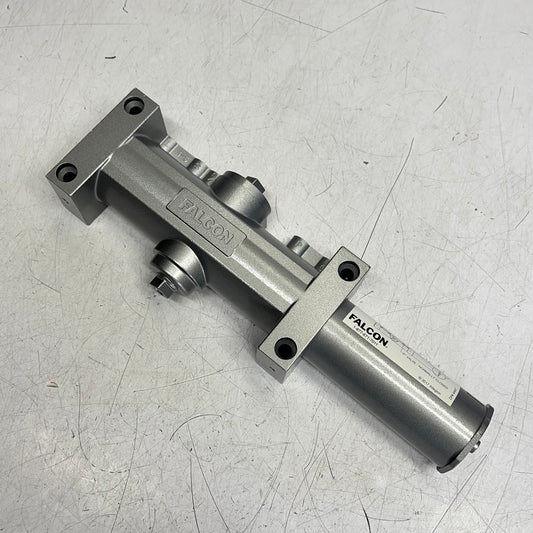 FALCON Door Closer W/ Heavy Duty Deadstop Hold Open Parallel Arm Aluminum SC71A