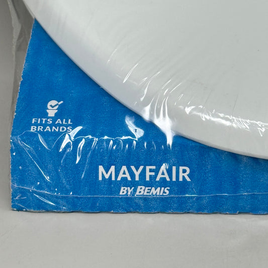 BEMIS Mayfair Slow Close Toilet Seat & Lid Elongated Shape White 147SLOW 000