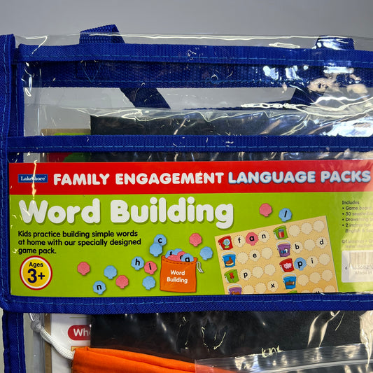 LAKESHORE Word Building Practice Family Engagement Pack Ages 3-5 yrs GG649