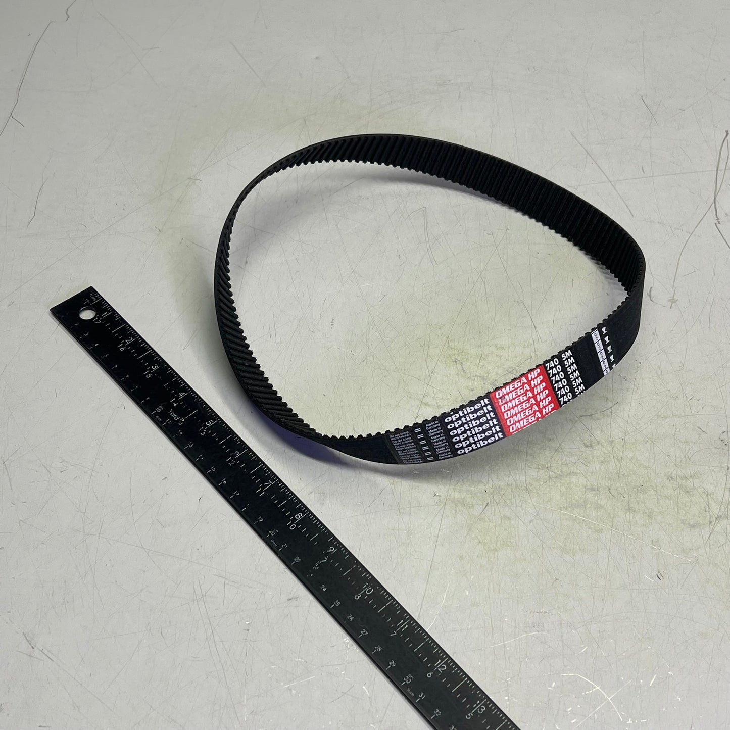 OPTIBELT (2 PACK) Omega HP Timing Belt Made In Germany 740MM L x 5M 740-5MHP-15