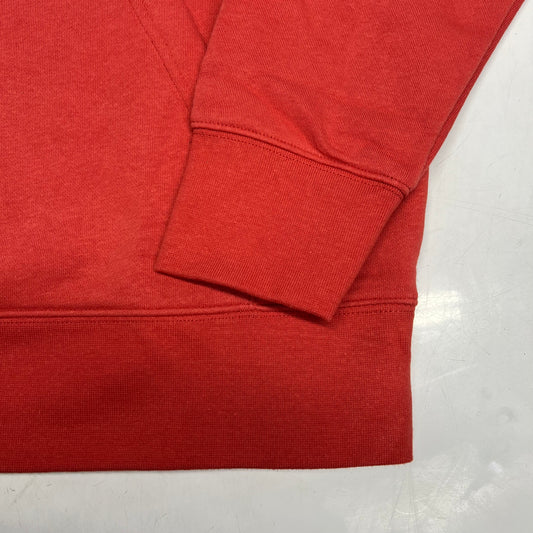 REEBOK Embroidered Logo Oversized Hoodie Women's Sz L Baked Apple REM233FH03141