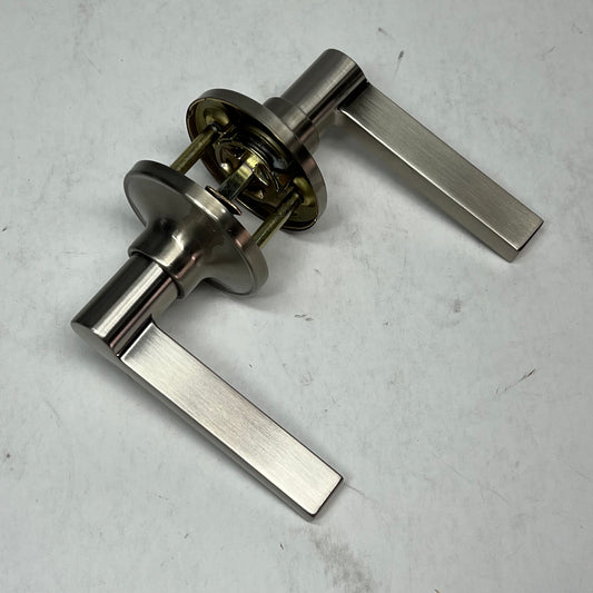 SCHLAGE Residential Solstice Passage J-series Hall/closet Satin Nickel J10SOL619