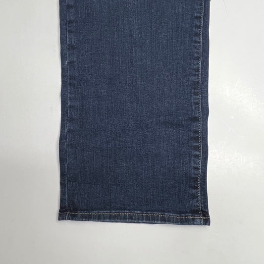 JAG Peri Mid Rise Straight Leg Jean Women's Sz 18/33 Dark Wash JE2115AU315