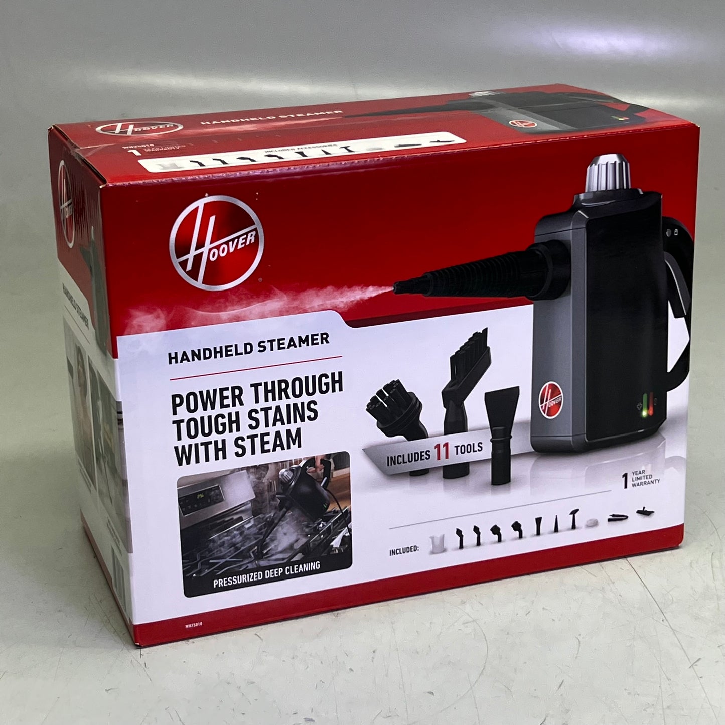 HOOVER Handheld Steamer, Power Trough Tough Stains With Steam
