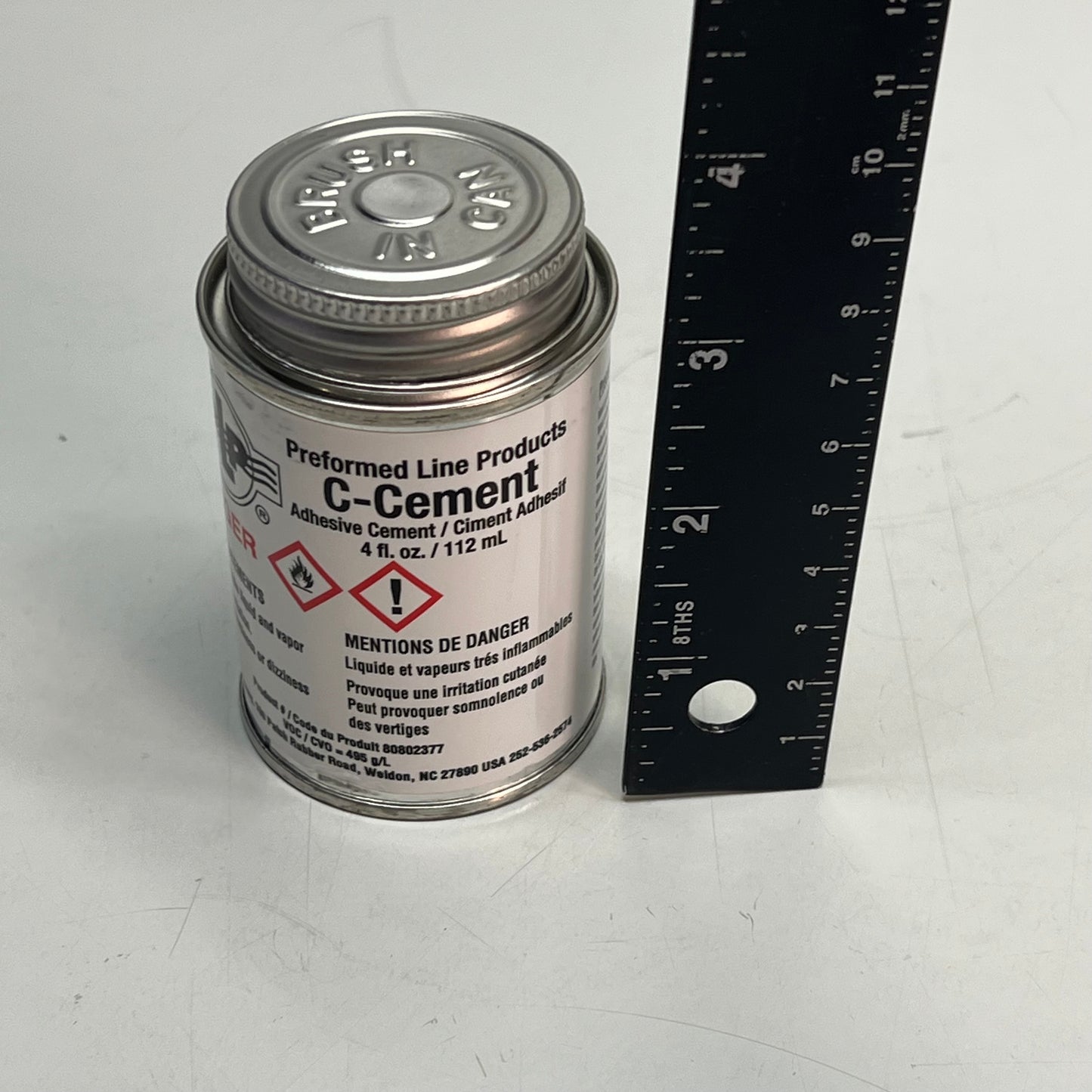 PERFORMED LINE PRODUCTS (2 PACK) Adhesives C-Cement 4 Fl Oz 80802377