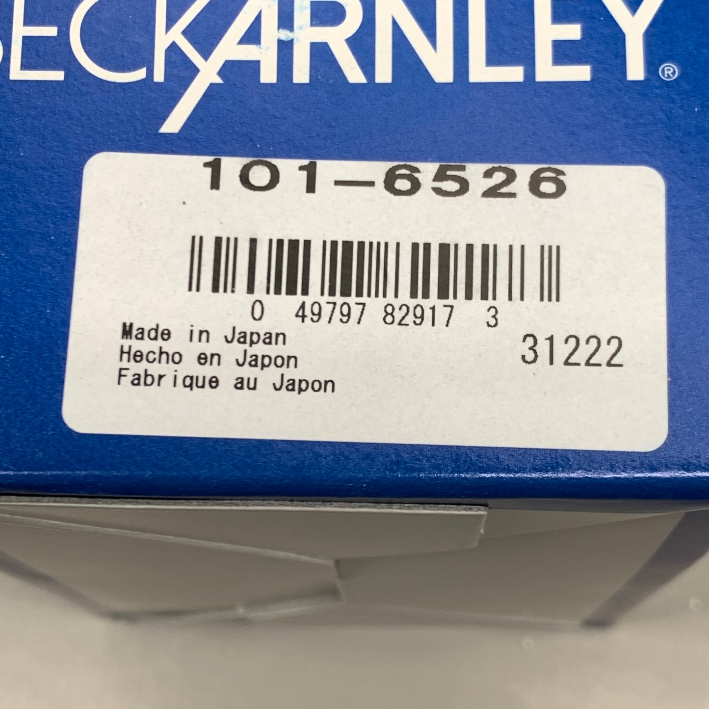 BECK ARNLEY Ball Joint Suspension for Honda Accord & Acura RL/TSX 101-6526