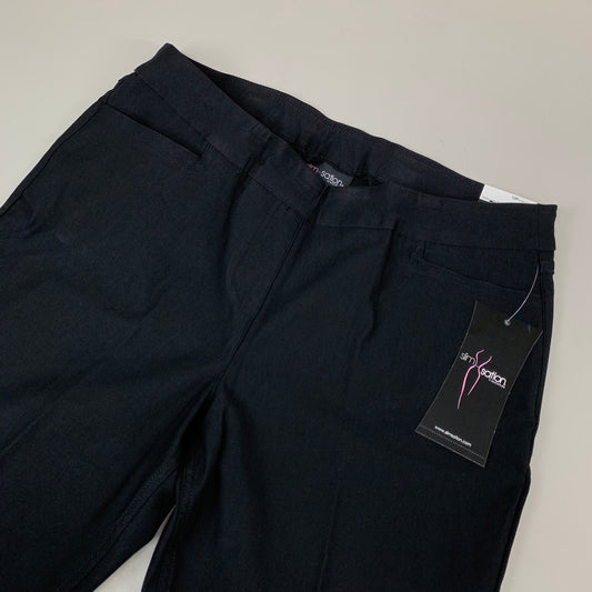 MULTIPLES Ankle Pants Petite Women's Sz 12P Black