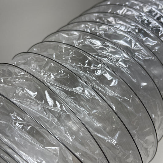 6-PACK! FLEX DUCT 8" x 25' Clear for HVAC C825 (New)