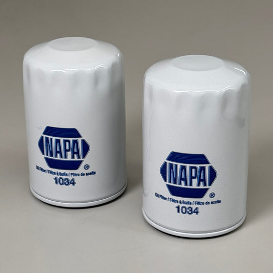 NAPA (2 PACK) Original Gold Filter Enhanced Cellulose 3/4"-16 Thread Size 1034