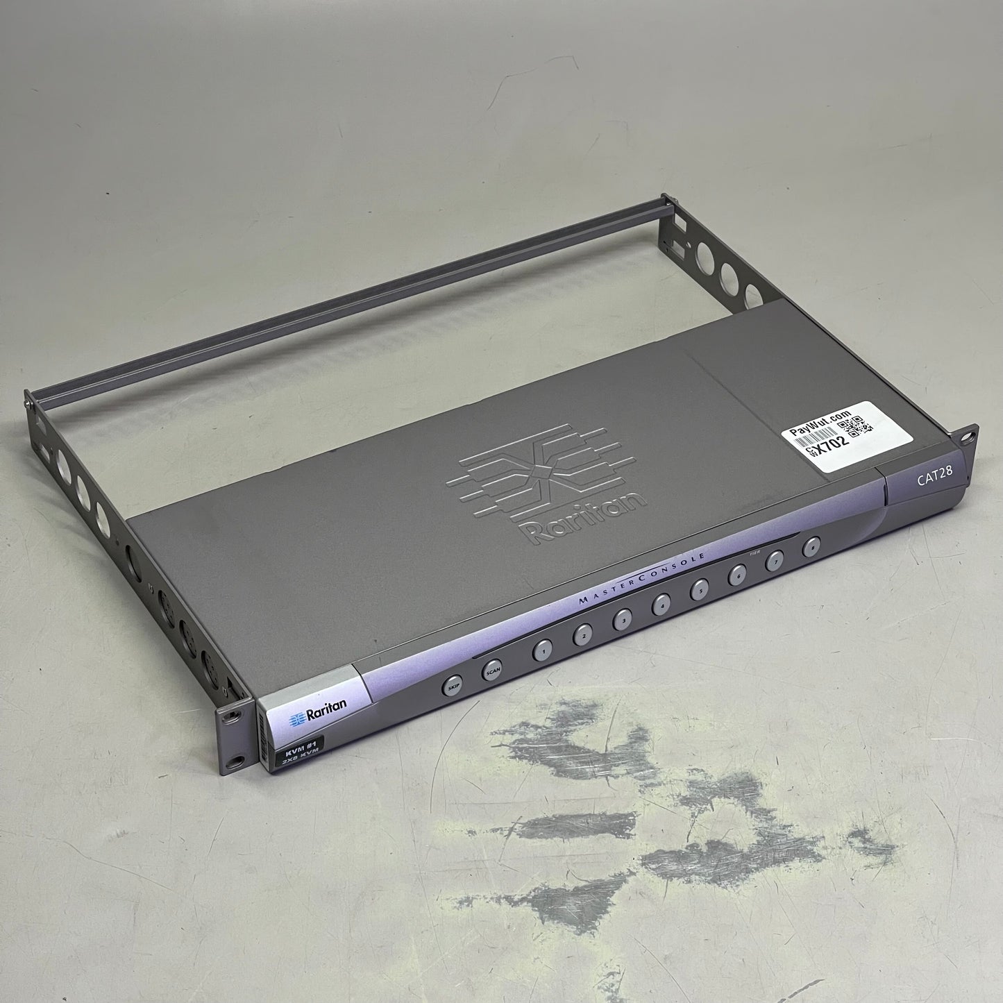 RARITAN MasterConsole CAT28 KVM Switch MCCAT28 (Used, Working)