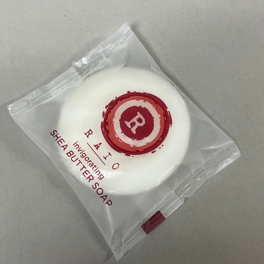 RAIO Box of 250 Face and Body Shea Butter Soap Bar 101-RAIO