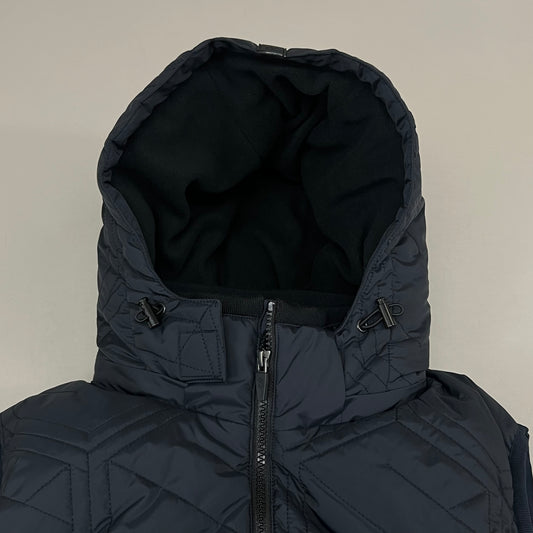 SAMSHIELD Avoriaz Equestrian Sleeveless Winter Coat Men's Sz L Navy