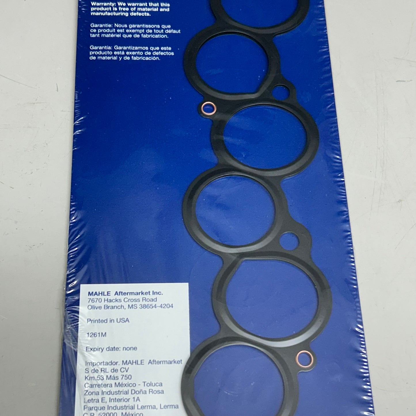 MAHLE Fuel Injection Plenum Gasket Replacement Part For Toyota MS16073