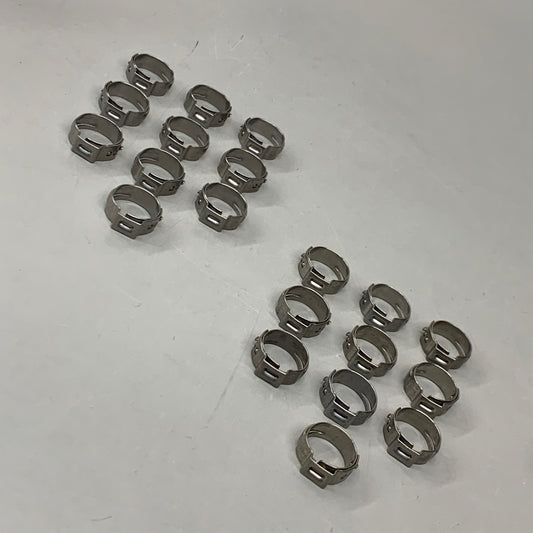 WSM Set of 2-10 PACKS! Oetiker Hose Clamp 013.2mm-015.7mm Silver 13-162-40