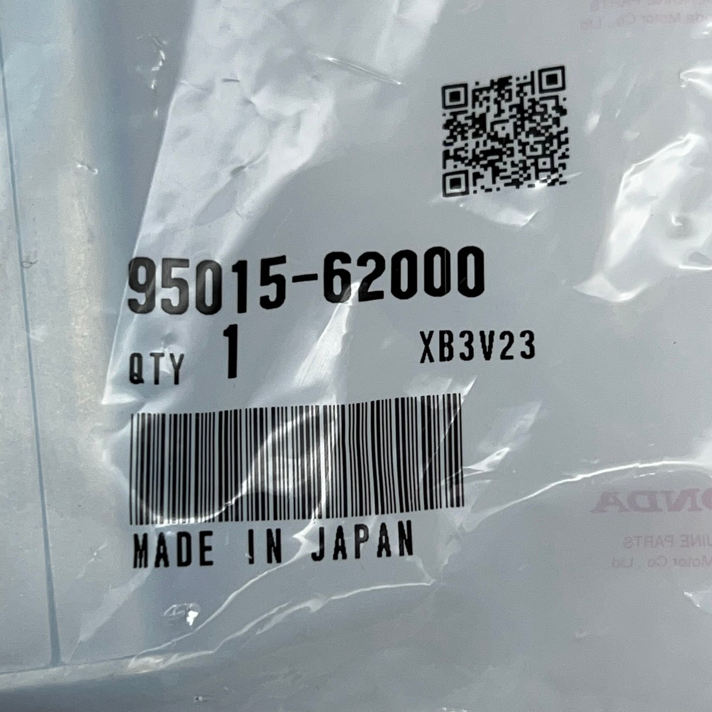 HONDA Bar Pillion Genuine OEM For Motorcycle 95015-62000