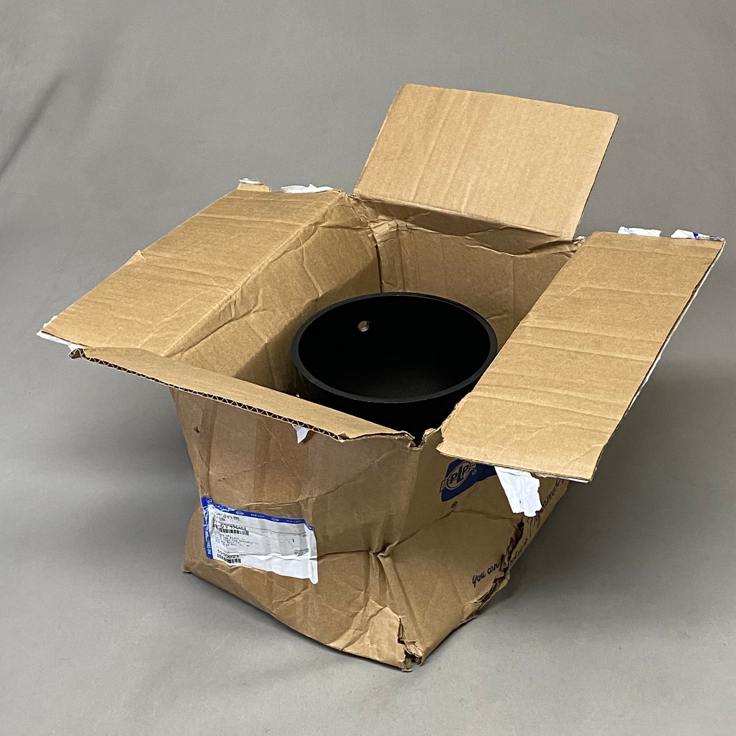 PLP V Pipe Cap For Capping/Sealing Pipes 6" Black New-Other ( Damaged Packaging)