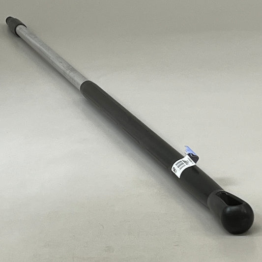 VIKAN (2 PACK) Aluminum Handle European Thread End 1.2" W 59.4" Black 29379