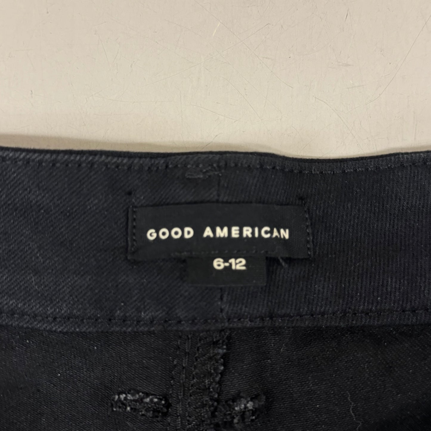 GOOD AMERICAN Always Fits Good Legs Skinny Women's Sz 6/12B Black165 GLAF478AT