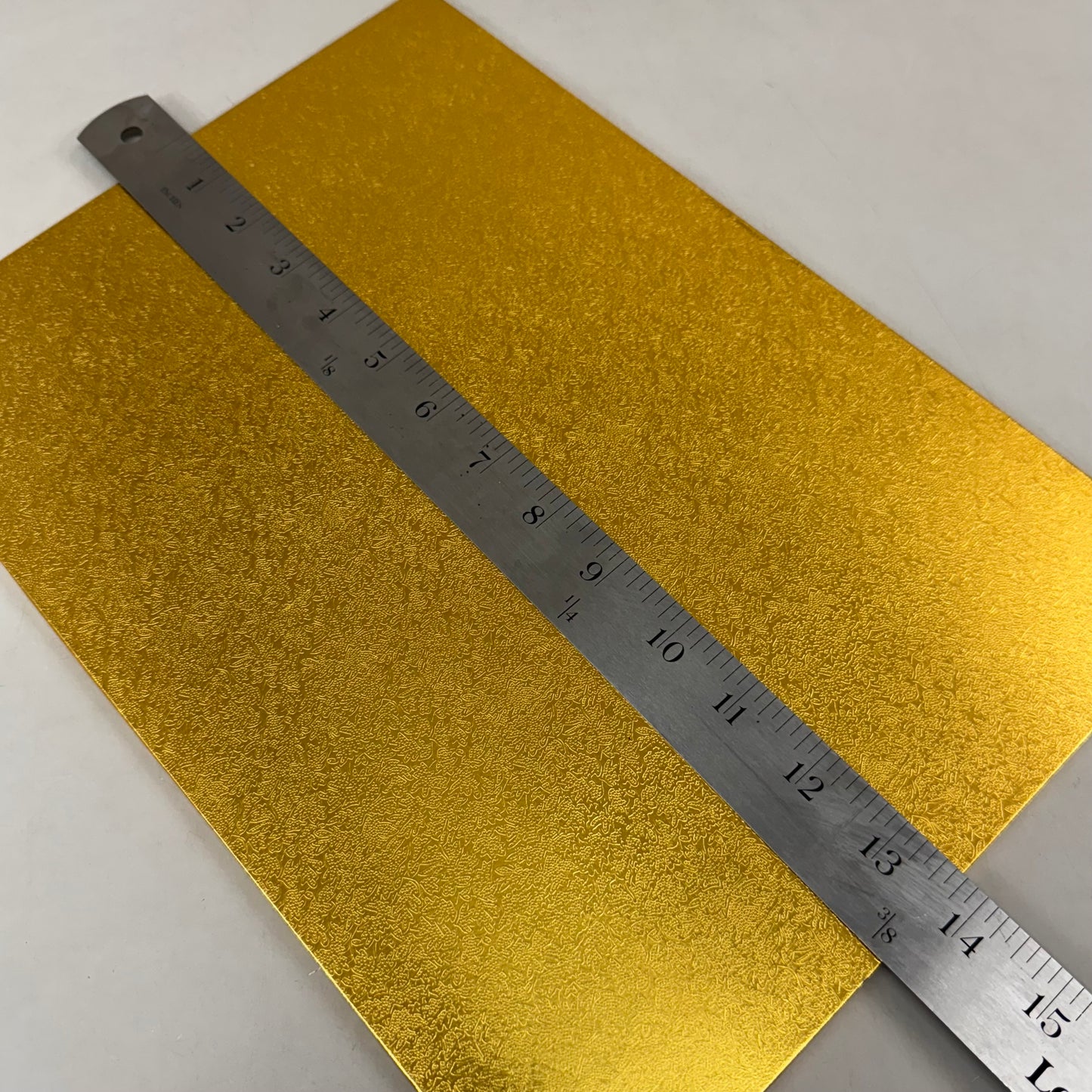 STURDYBOARD Rectangle High Density Fiber Boards White/Gold UNSB0913EG (10 Pack)