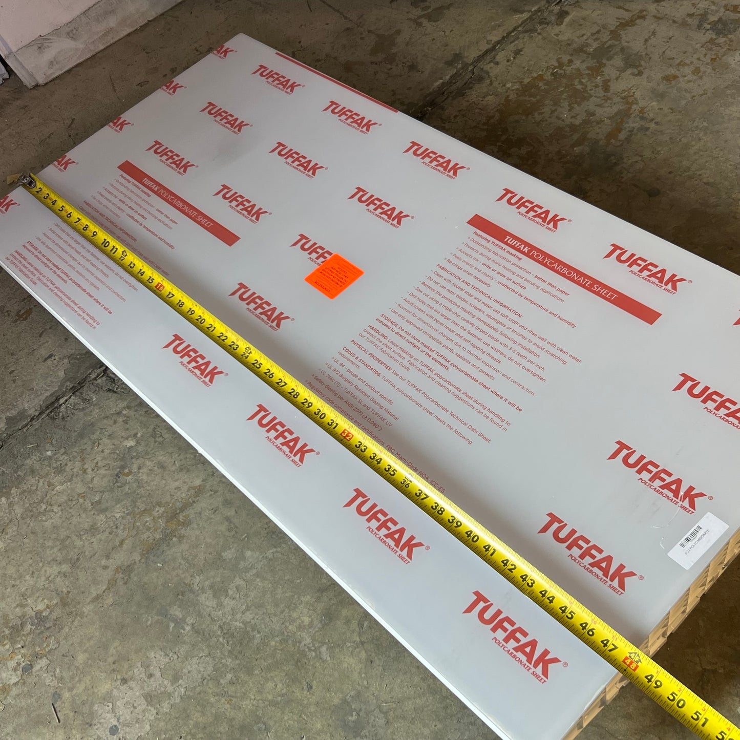 COOPER LED Flat Panel Sz 48"L x 28"W White ADF140666