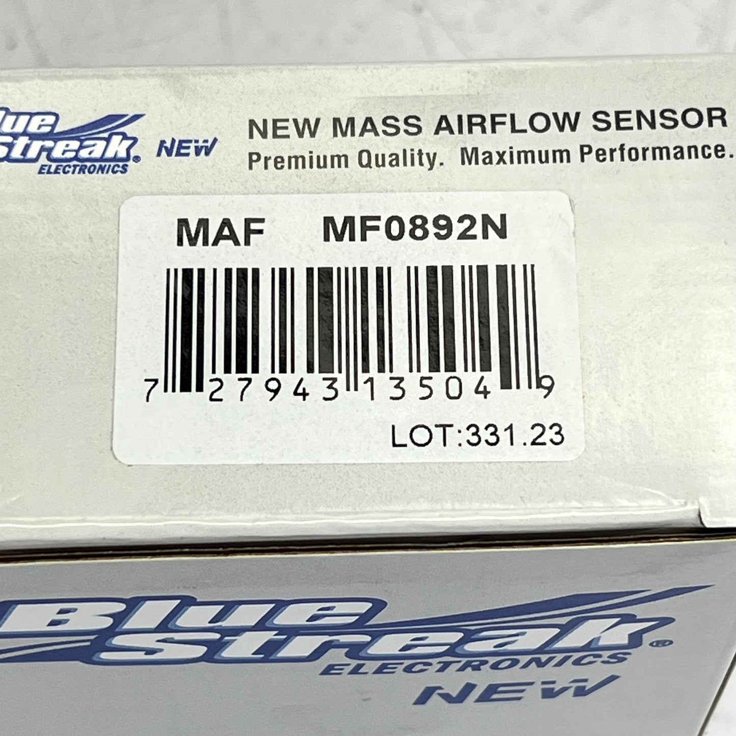 BLUE STREAK Mass Airflow Sensor for Ford, Mazda & Mercury Vehicles MF0892N