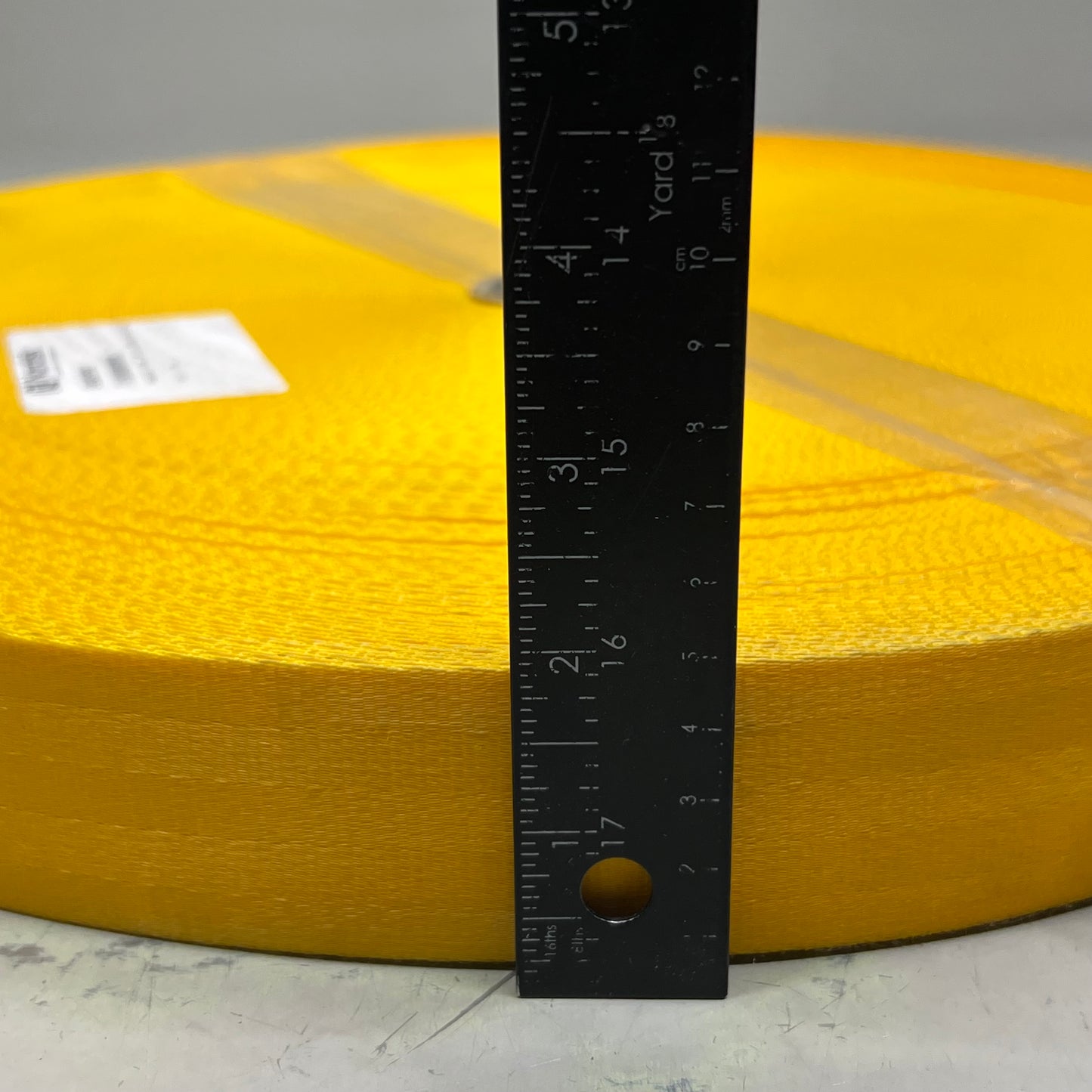 NORDISK Yellow Webbing 100 ft x 2"W Roll Yellow 800986
