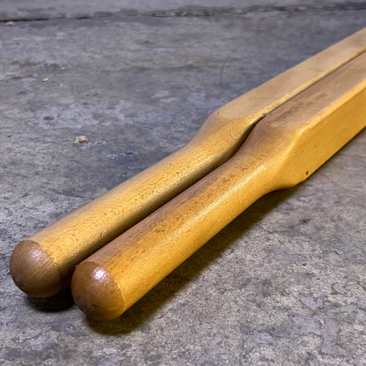 BRENTWOOD 2 Pcs Wheelbarrow Hardwood Handles Sz 60"L x 1.5"