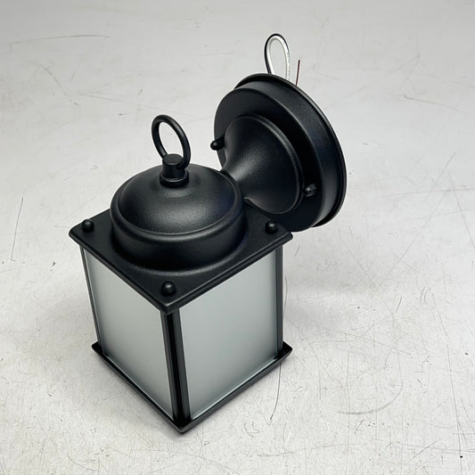 GENERATION LIGHTING New Castle Tall Led Outdoor Wall Sconce 8"Blk 8592001EN3-|12
