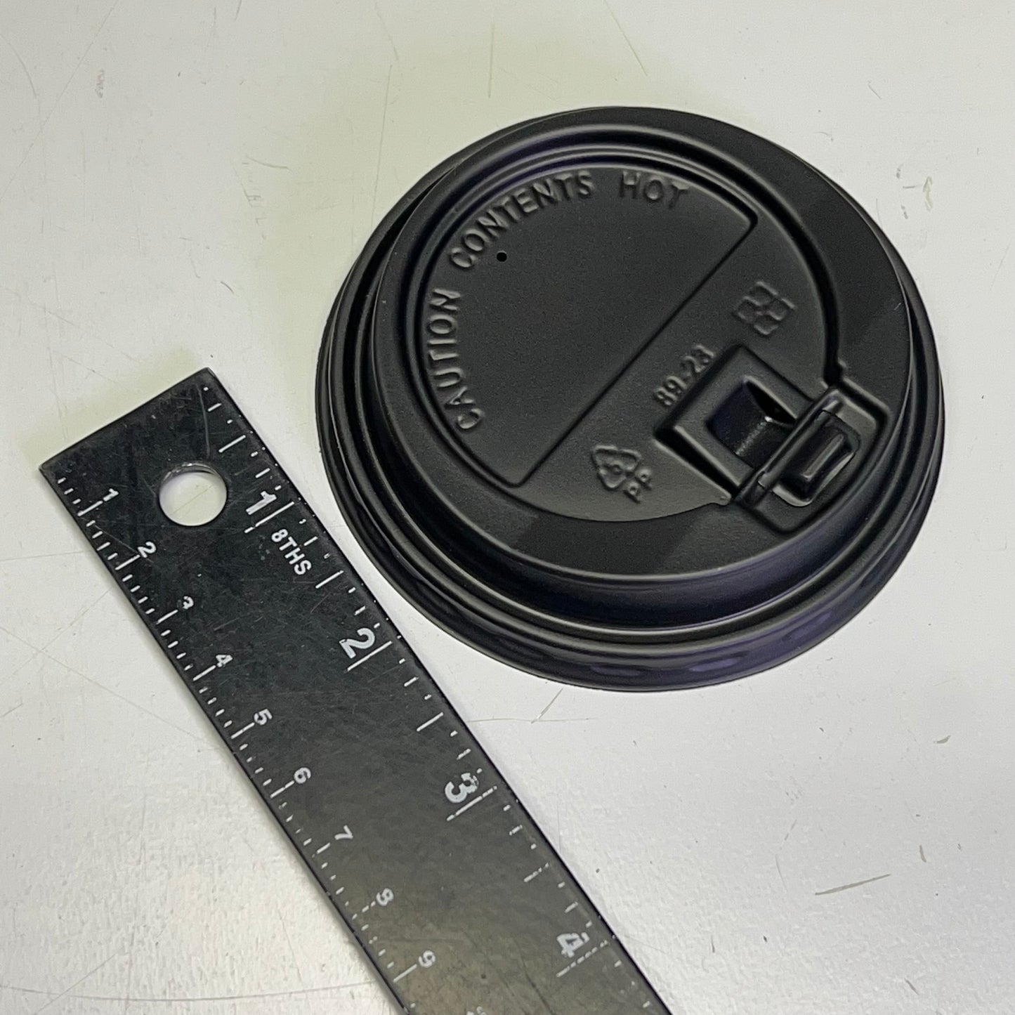 ZA@ SURGE SUPPLY CO (1,000 PACK) Hot Cup Lid 16oz, 20oz & 24oz Black HCLID