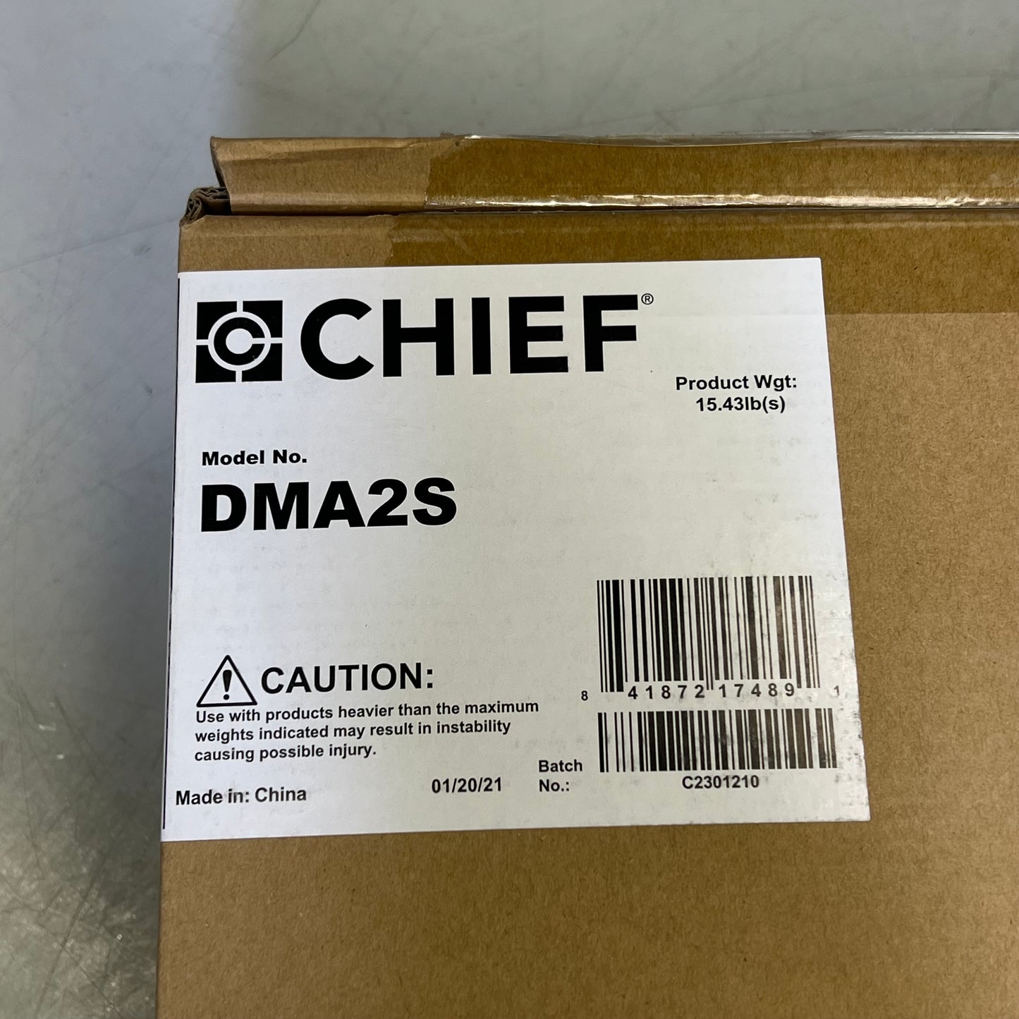 CHEIF Koncis Dual Arm Monitor Mount Fits 10-32" Screens 15lb Cap Each DMA2S