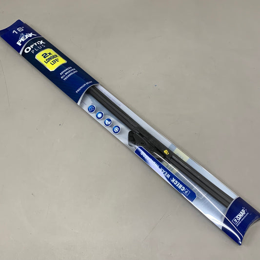 PEAK (2 Pack) Optix Plus Beam Windshield Wiper Blades 16" OTP161