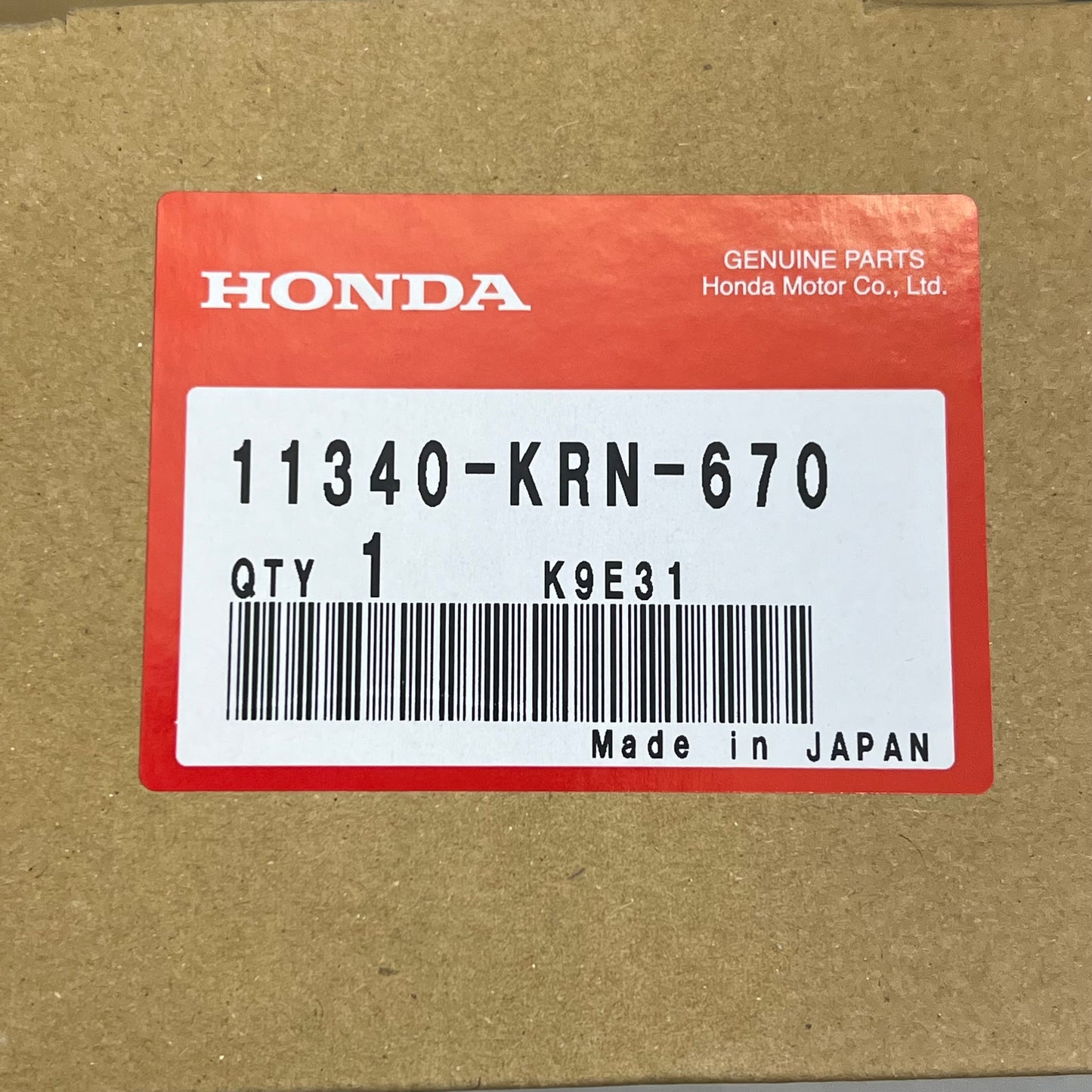 HONDA Crankcase Cover Left CRF250R, CRF250X & Gold Wing - GL1800 11340-KRN-670