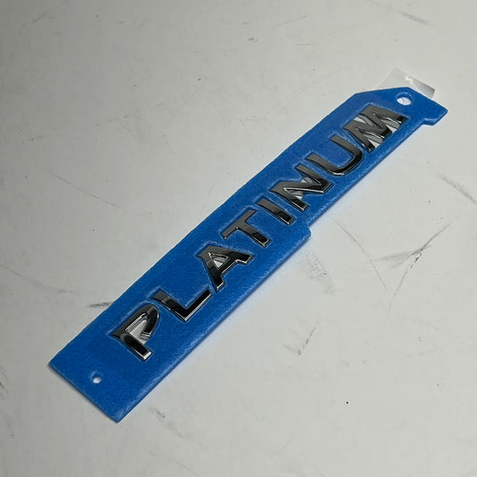 NISSAN Genuine OEM Back Door Emblem "platinum" 2021-23 Nissan Rogue 90896-6RJ0A