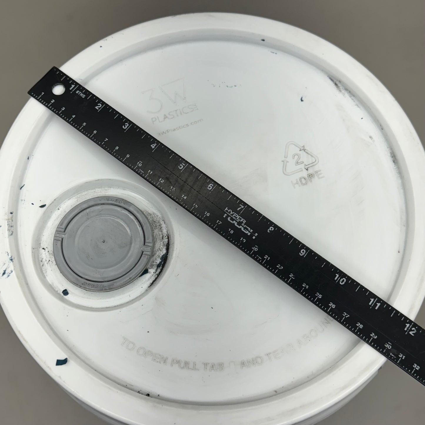 SHERWIN-WILLIAMS (5 Gal) SW 1571 W/R ALKYD 15”Hx12”D MTE Blue 0724-374