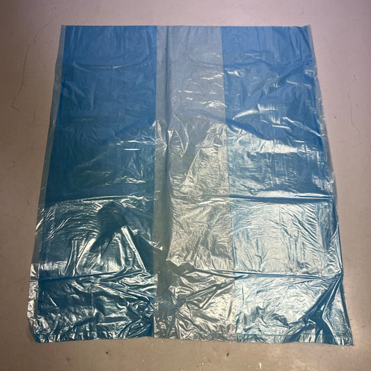 ZA@ DONALD PALMER CO (500 PACK) Food Grade Liners S015201, Blue Sz 23" x 17" x 28"