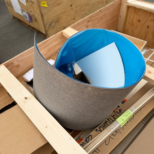 ZA@ Pallet of REBORN CABINETS Pressed Wood Cabinetry Parts Black, White (AS-IS)