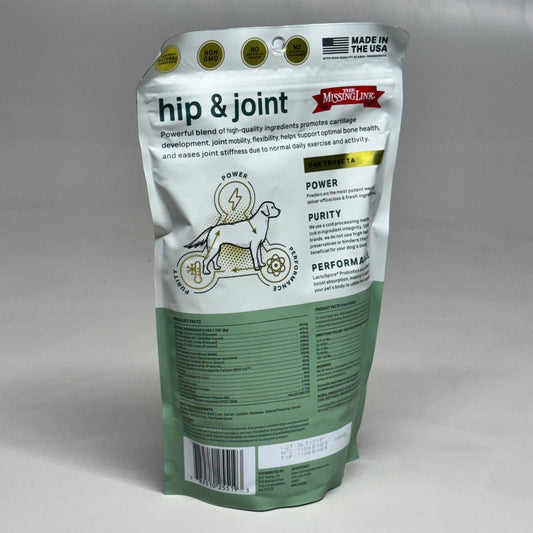 THE MISSING LINK Powerful Powder Dog Supplement Hip & Joint 1 Lb BB 11/25