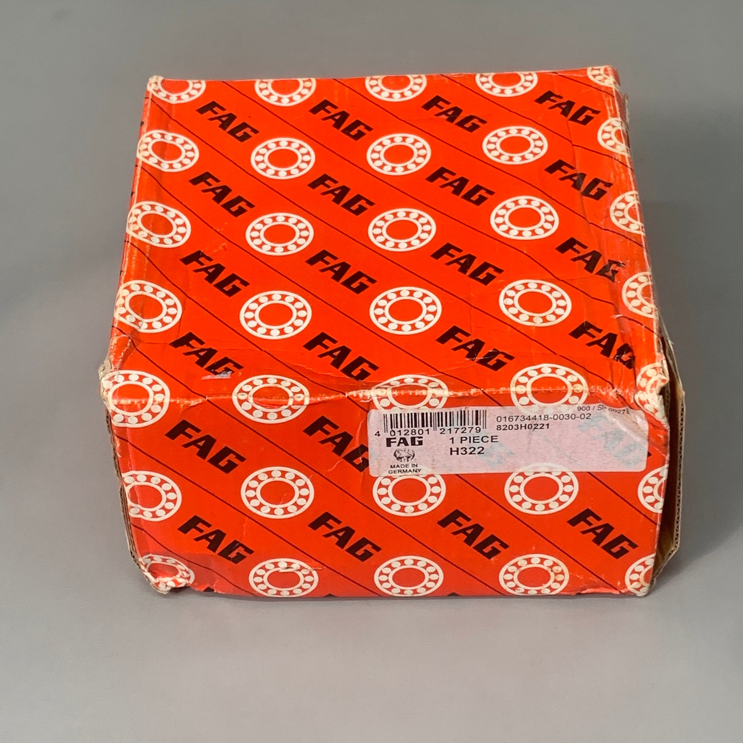 FAG BEARING H322 Adapter Sleeve 100mm Shaft & Lock Nut & Washer Bearings H322 (New)