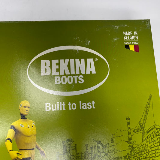 BEKINA BOOTS Solidgrip Steplitex Boots Regular Toe Men's Sz 13 Black