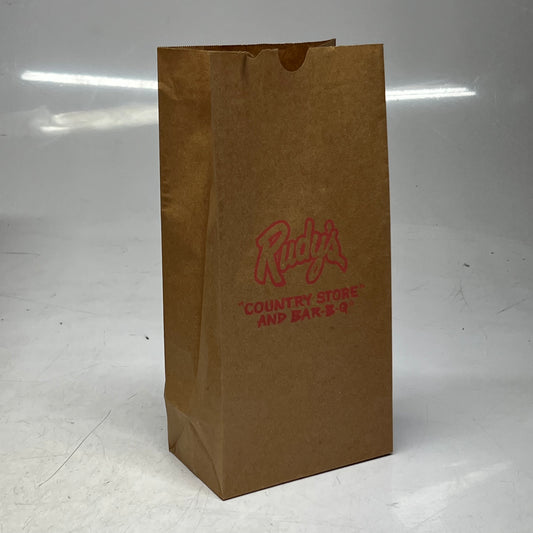 ZA@ RUDY'S (250 PACK) Paper Bag #8 Kraft 250 Pieces Sz 6"L x 4"W x 13"H Brown PB08RB