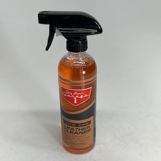 ZA@ JAY LENO'S GARAGE (2 PACK) Total Care Leather Cleaner Gentle Formula 16 fl oz