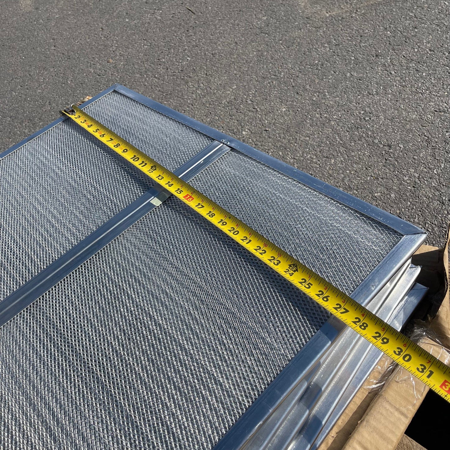 ZA@ Pallet of LIFETIME FILTER Long-Life Reusable Mesh Panel Air Filter, 0.5" x 27.5" X 40.5"